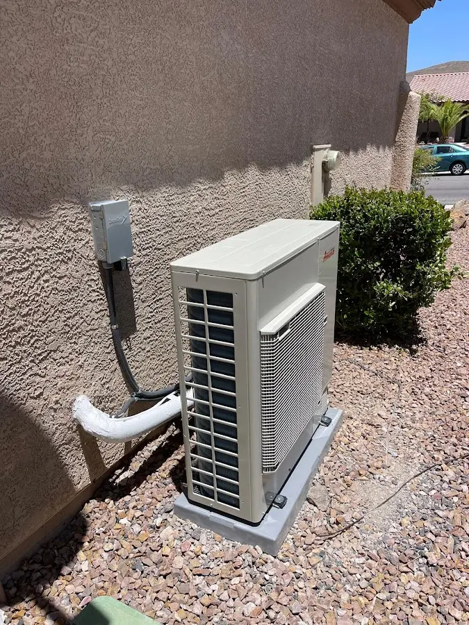 Residential air conditioning condenser unit in Willow Park